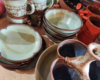 Frankoma Pottery - John Frank established Frank Potteries, Oklahoma's first commercial pottery, in Norman, Oklahoma, in 1933 during the Great Depression. Frank, who had studied at the Chicago School of Art, was invited in 1927 by Dr. Oscar Jacobson to head the new ceramics department at the University of Oklahoma.