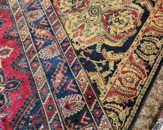 This second layer rug has also been rolled up and newly discovered!