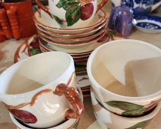 Franciscan Ware Apple Dishes