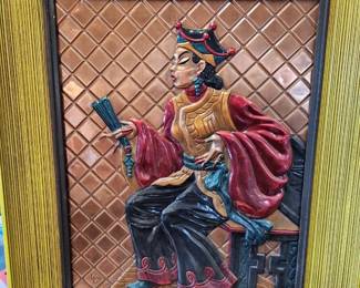 Mid-Century Modern Paint on Copper - 'Coppercraft' CC