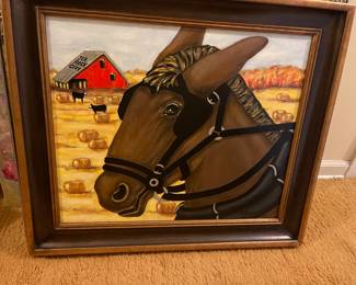 Mixed media art by McKee 
