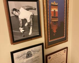 Vintage handball memorabilia 