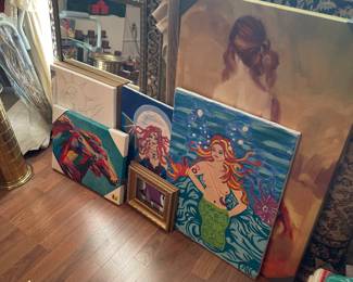 Local art by Marty McKee 
