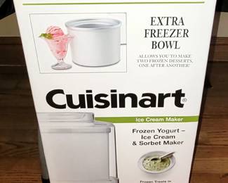 Cuisinart Ice Cream Maker - new in box