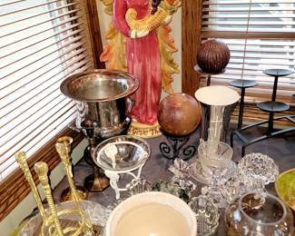Vintage and newer decor and collectibles