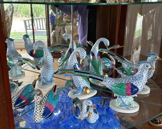 Herend Hungary figurines.