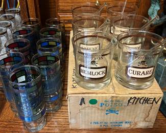 Vintage barware. Name your poison, etc.