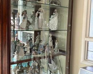 Over thirty Lladro figurines - Many unique pieces.