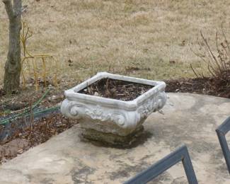 concrete planter