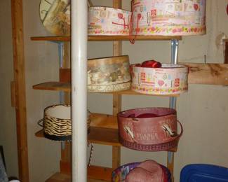 hat boxes & hats