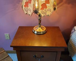 Touch Lamp with Night Table