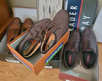 Nice means leather shoes,  size 11