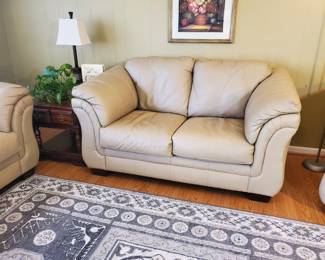 Ashley furniture,  leather sofa set 