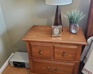 Matching night stand,  bedroom furniture 