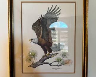 The American Bald Eagle by Albert Earl Gilbert, 1976