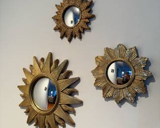 Gold Starburst Wall Decor