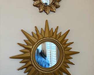 Gold Starburst Wall Decor