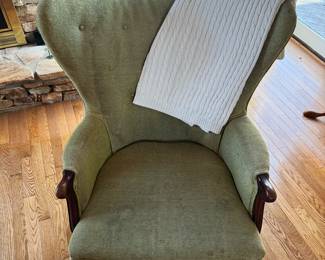 Vintage Butterfly Wingback Chair