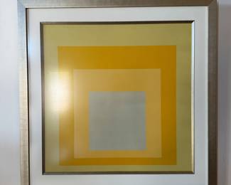 Framed Print Josef Albee’s “Homage To The Square”