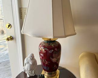 Asian Style Ginger Jar Table Lamp with Shade