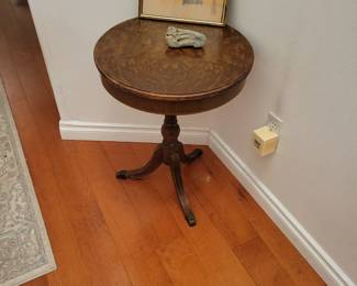 antique end table