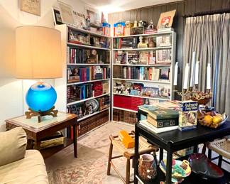 Large collection of Vintage Books and Corresponding Collectibles - Historical, Presidential, Mystery, Spooky, Travel, Celebrity Fiction & Non-Fiction
Funk & Junior Encyclopedias complete sets.
Antique 10 Volume Set of The Bible and It’s Story Circa 1910
Location: MEDIA ROOM