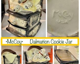McCoy 1960s Dalmation Cookie Jar
