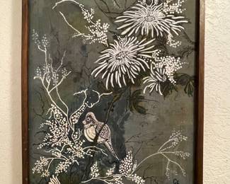 Original Hand-painted batik artwork 