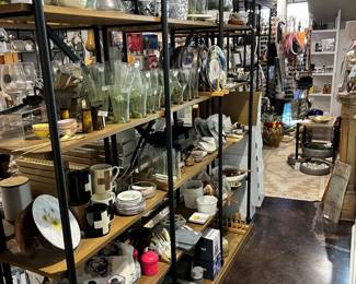 Large selection of home entertaining and gift ware included.