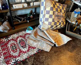 Small vintage rugs, pet items and so much more!
