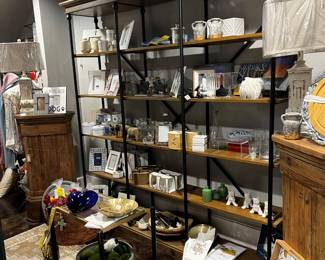 Lots of Home Decor, Furniture and Gifts. Some fixtures will be available for purchase with a later pick up date.