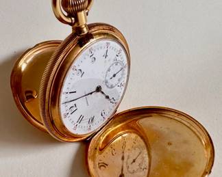 Antique Tiffany & Co. 18 Karat Gold Pocket Watch In Original Box, No. 118918 Needs Repair
Lot #: 1