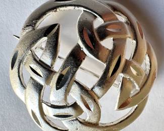 New In Box 925 Sterling Silver Celtic Knot Brooch Pin, Ireland
Lot #: 77