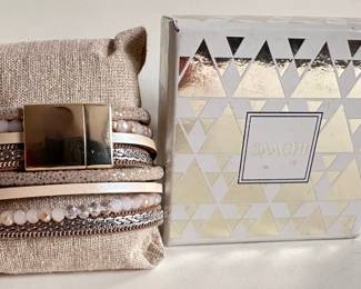 New In Box Saachi Braccelet & New In Box Large Rhinestone Pendant Necklace
Lot #: 129