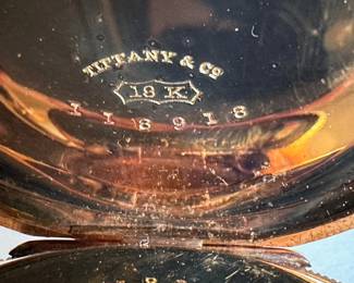 Antique Tiffany & Co. 18 Karat Gold Pocket Watch In Original Box, No. 118918 Needs Repair
Lot #: 1