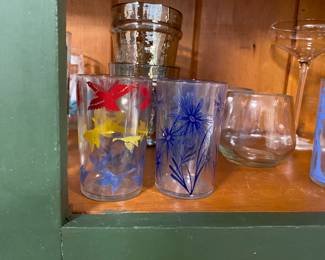 Vintage Juice Glasses