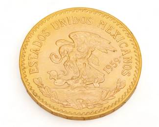 Mexican Veinte (10) Pesos Coin 1959, 15g