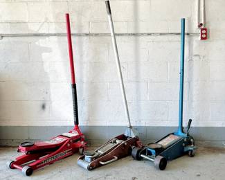AUTOMOTIVE ROLLING FLOOR JACKS - GARAGE EQUIPMENT