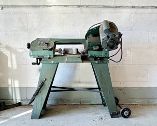 VINTAGE JET METAL CUTTING BAND SAW - GARAGE TOOLS - PORTABLE