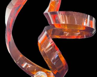 Shlomi Haziza Acrylic Sculpture
27" tall