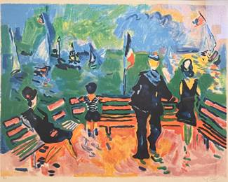 Francois Gilot Watercolor
17-1/2"x22"