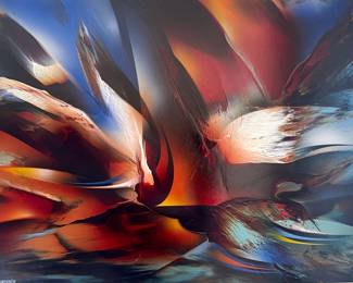 Leonardo Nierman
Original Mixed Media on Board
"the Triumph of Light"
24"x32-1/2"