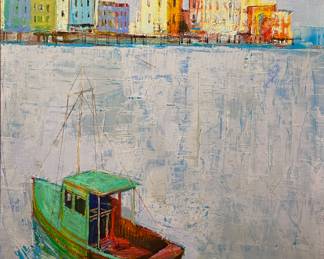 Herb Mears Oil on Board
"Twilight"
﻿15"x14-3/4"