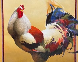 Melinda M. Cowdery
Original Oil of Rooster
36"x36"