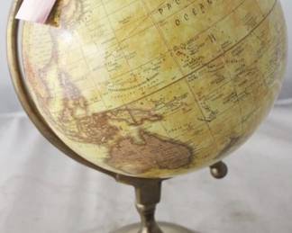 1304 - Globe by Three Hands 8" x 8" x 13"
