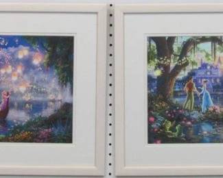 9048	TANGLED/ PRINCESS AND THE FROG GICLEE BY THOMAS KINKADE	22.5 X 17.5

