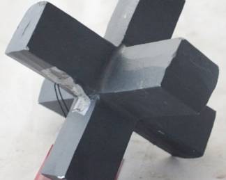 1182 - Metal Decoration by Three Hands 5.5" round
