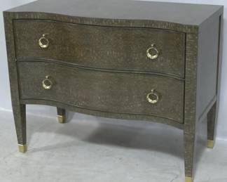 3085 - Modern History 2 Drawer Chest 35x44x21
