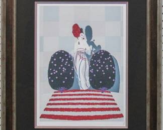9053	LAFAYETTE FASHION PRINT BY ERTE	21.5 X 26
