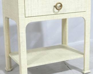 3076 - Butler Specialty Raffia Stand 28x24x16
